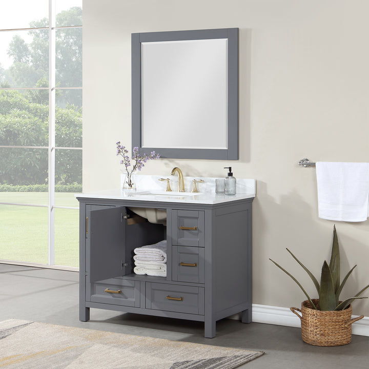 Isla 42" Single Bathroom Vanity Set