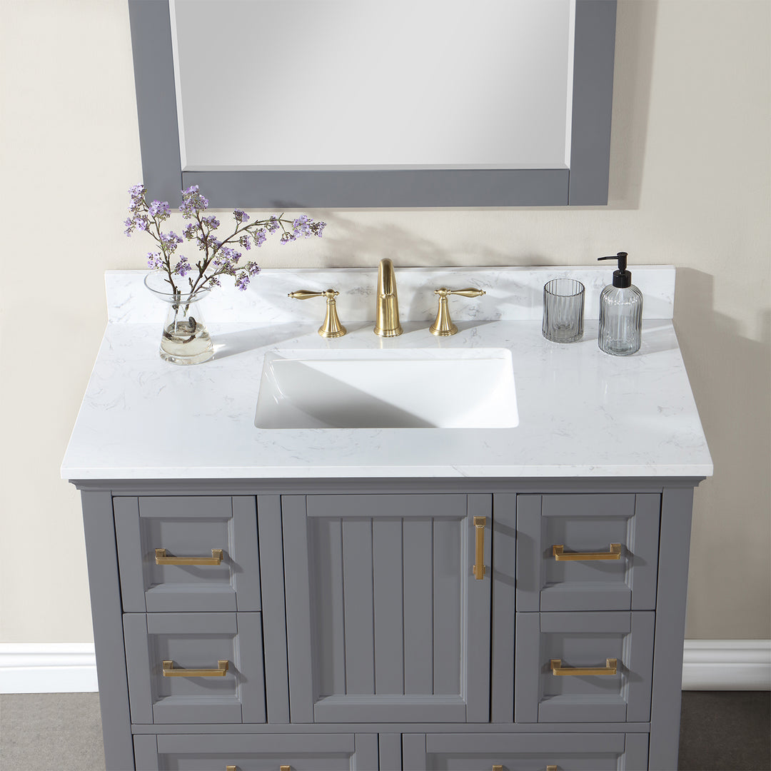 Isla 42" Single Bathroom Vanity Set