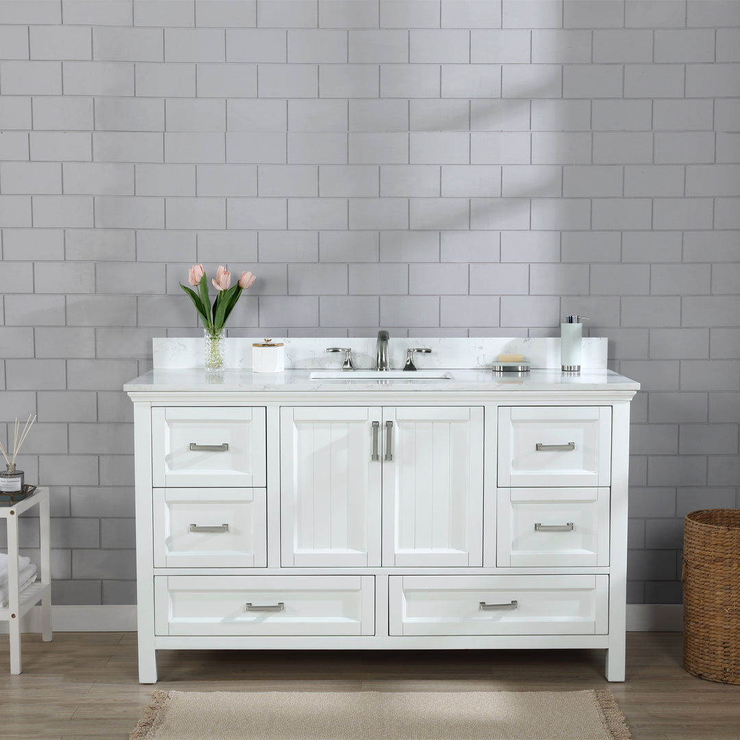 Isla 60" Single Bathroom Vanity Set