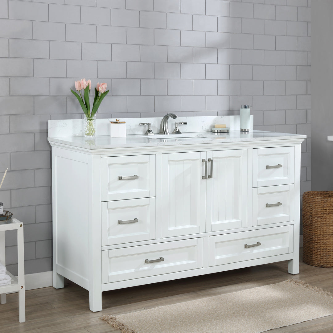 Isla 60" Single Bathroom Vanity Set