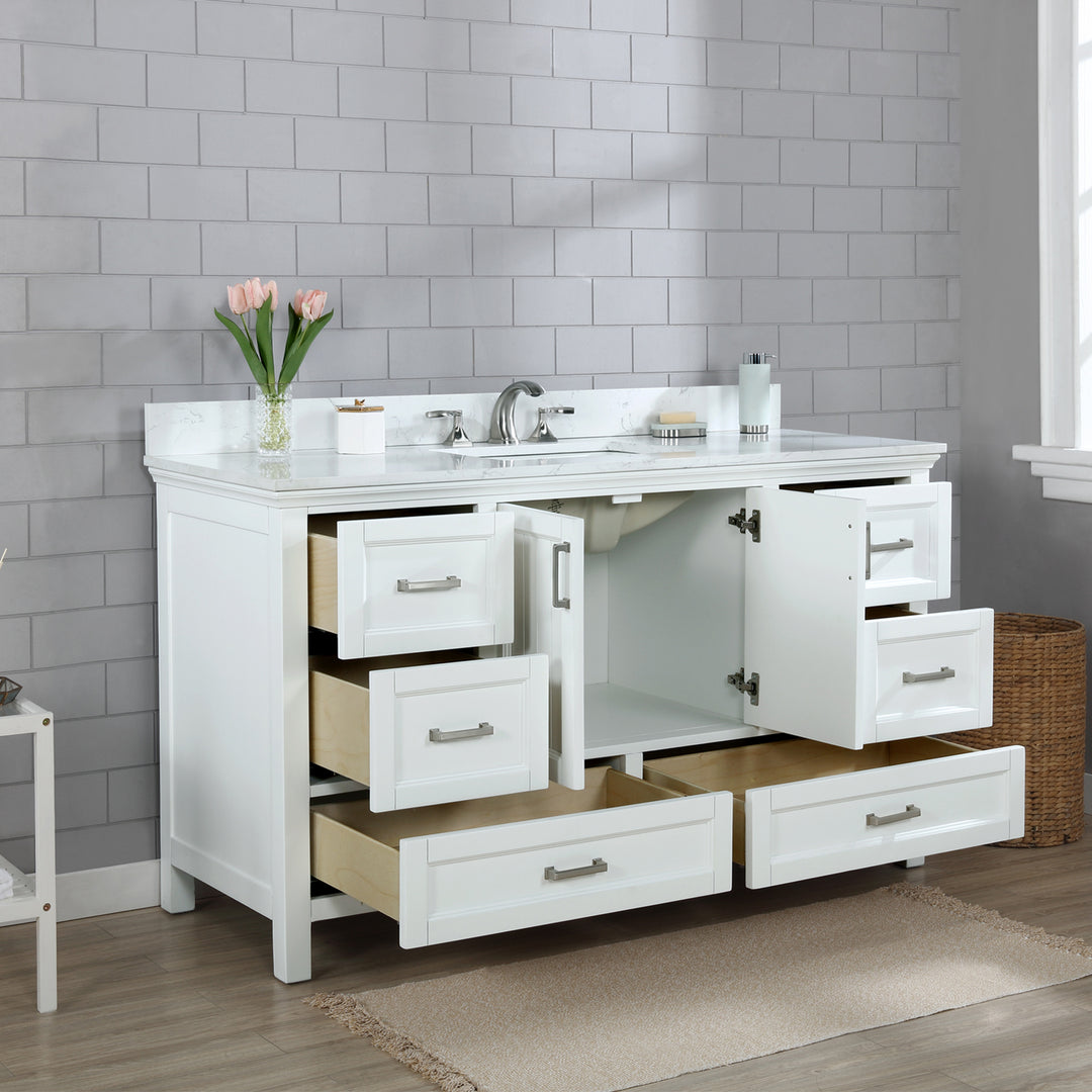 Isla 60" Single Bathroom Vanity Set