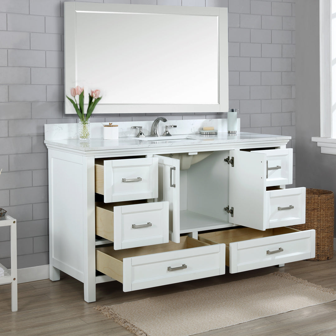 Isla 60" Single Bathroom Vanity Set