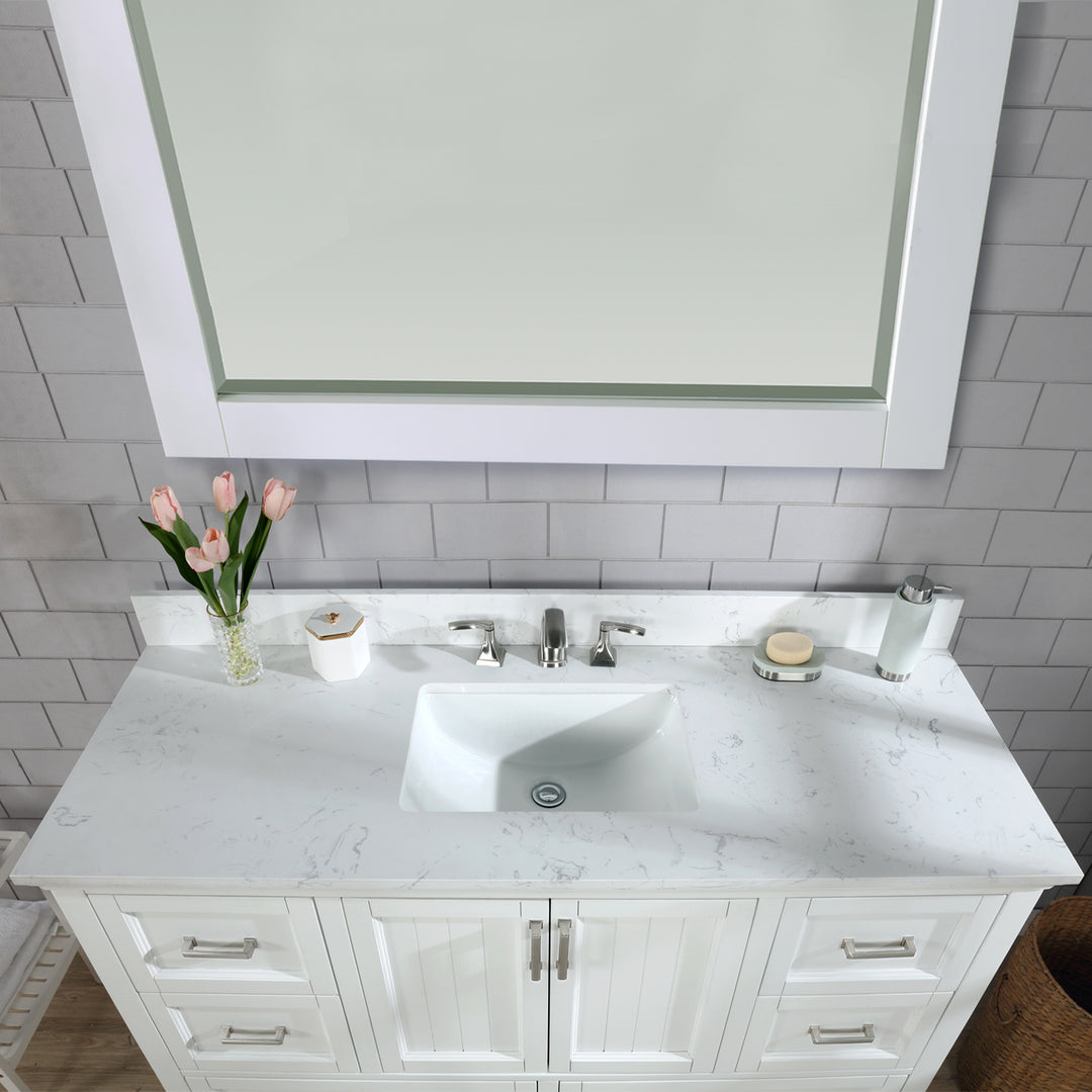 Isla 60" Single Bathroom Vanity Set