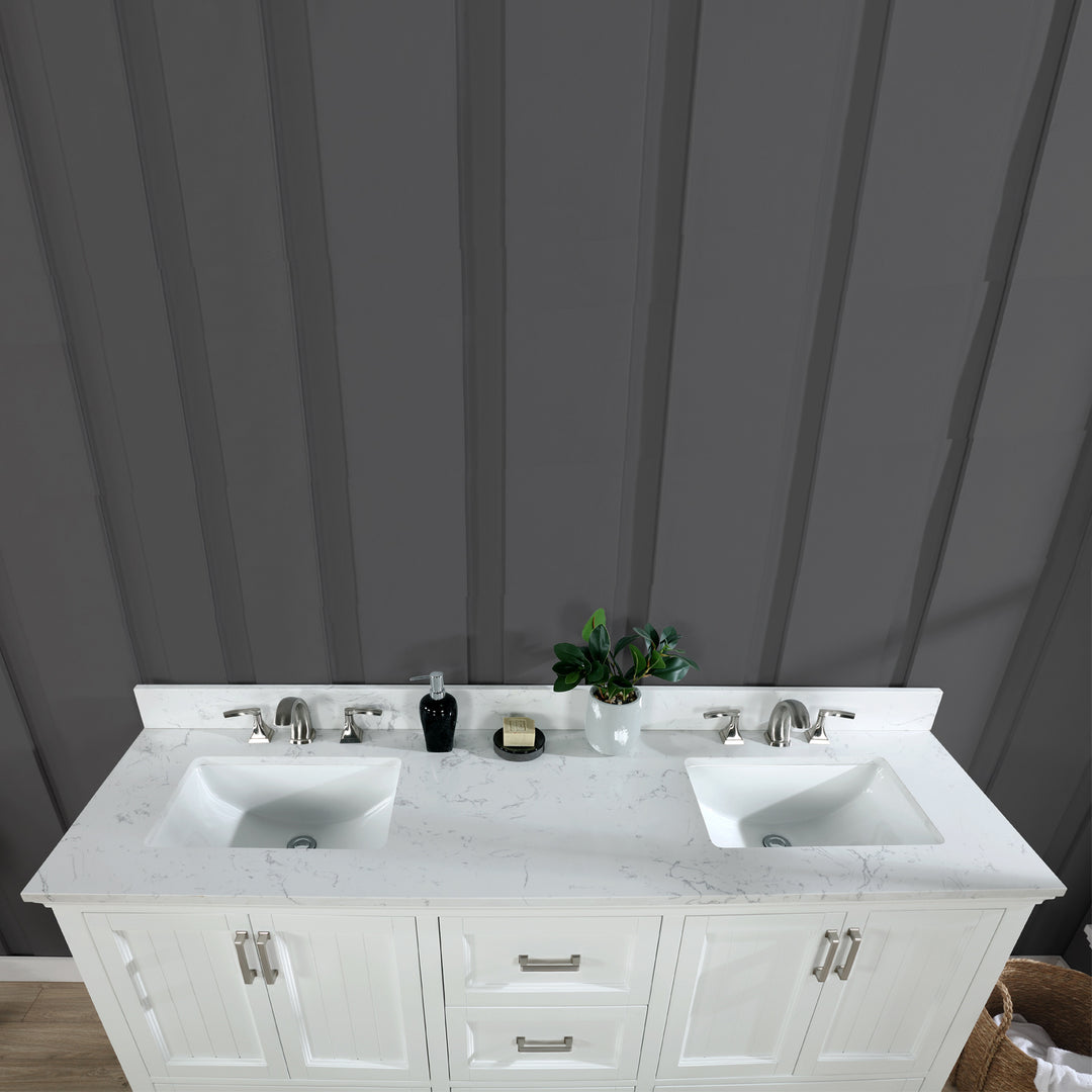 Isla 72" Double Bathroom Vanity Set
