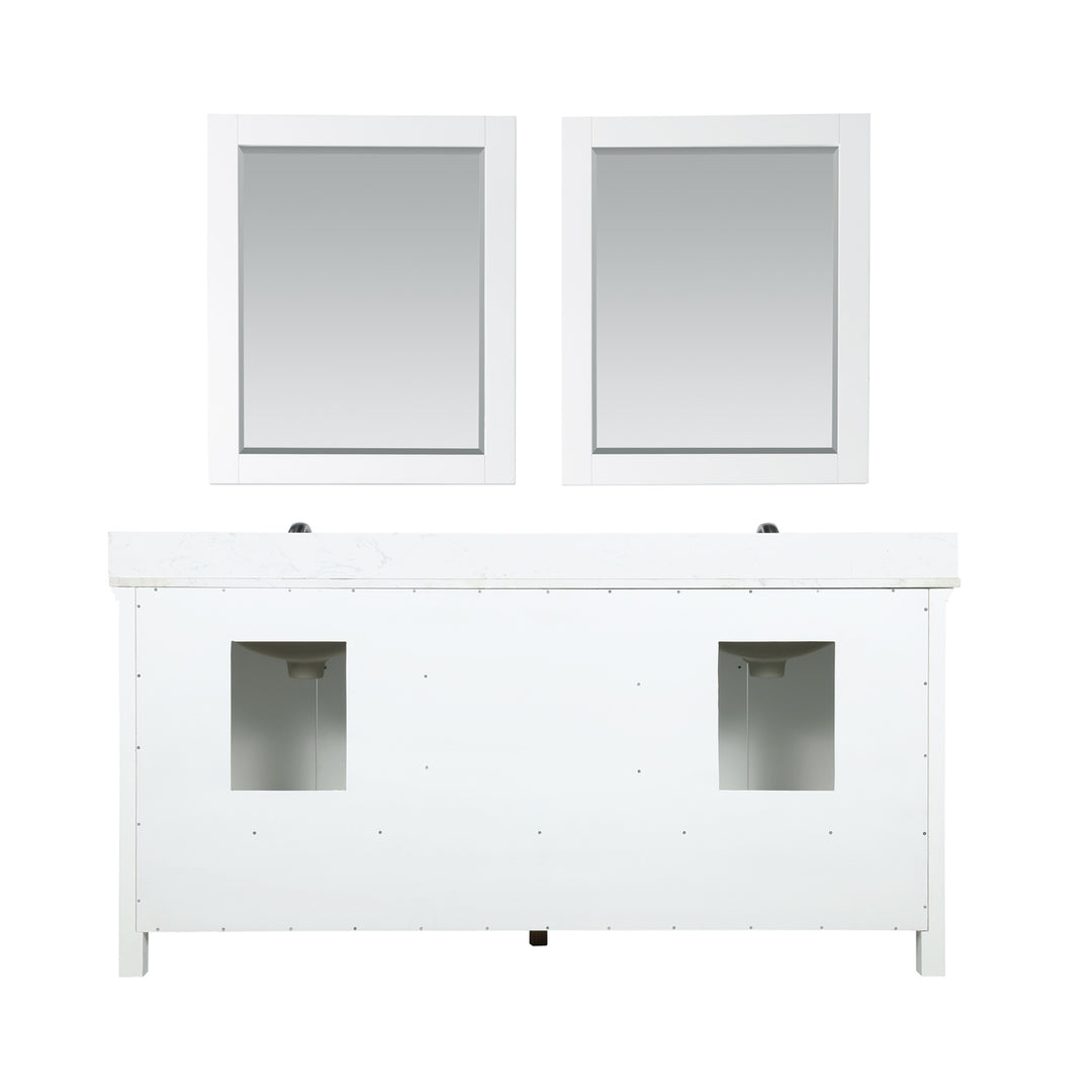 Isla 72" Double Bathroom Vanity Set