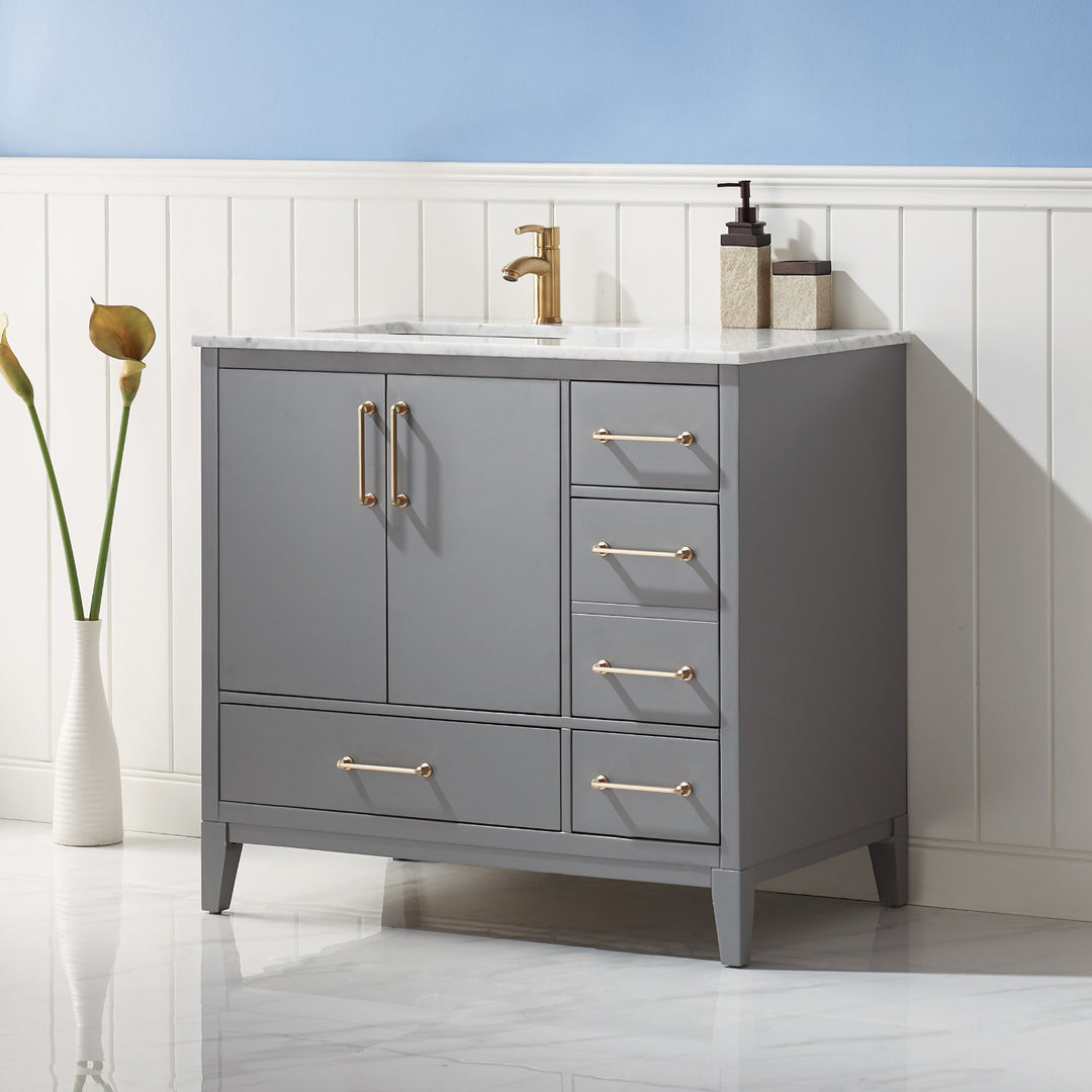 Sutton 36" Single Bathroom Vanity Set
