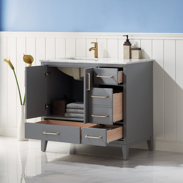 Sutton 36" Single Bathroom Vanity Set