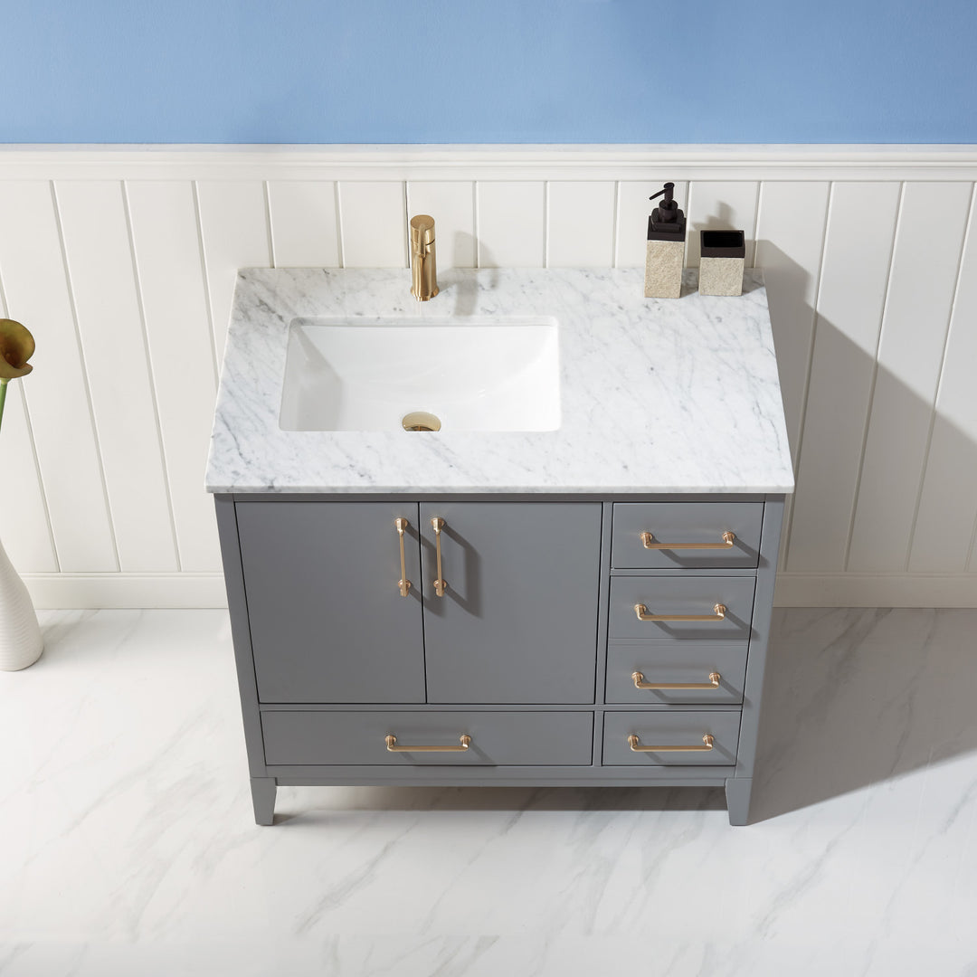 Sutton 36" Single Bathroom Vanity Set