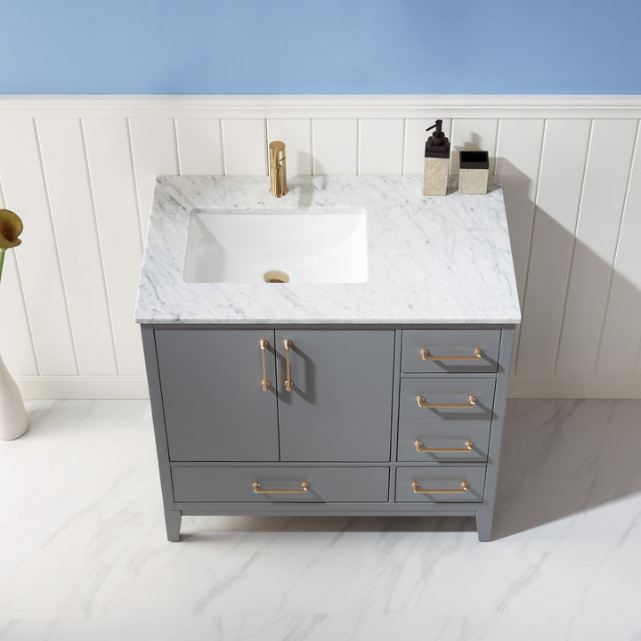 Sutton 36" Single Bathroom Vanity Set