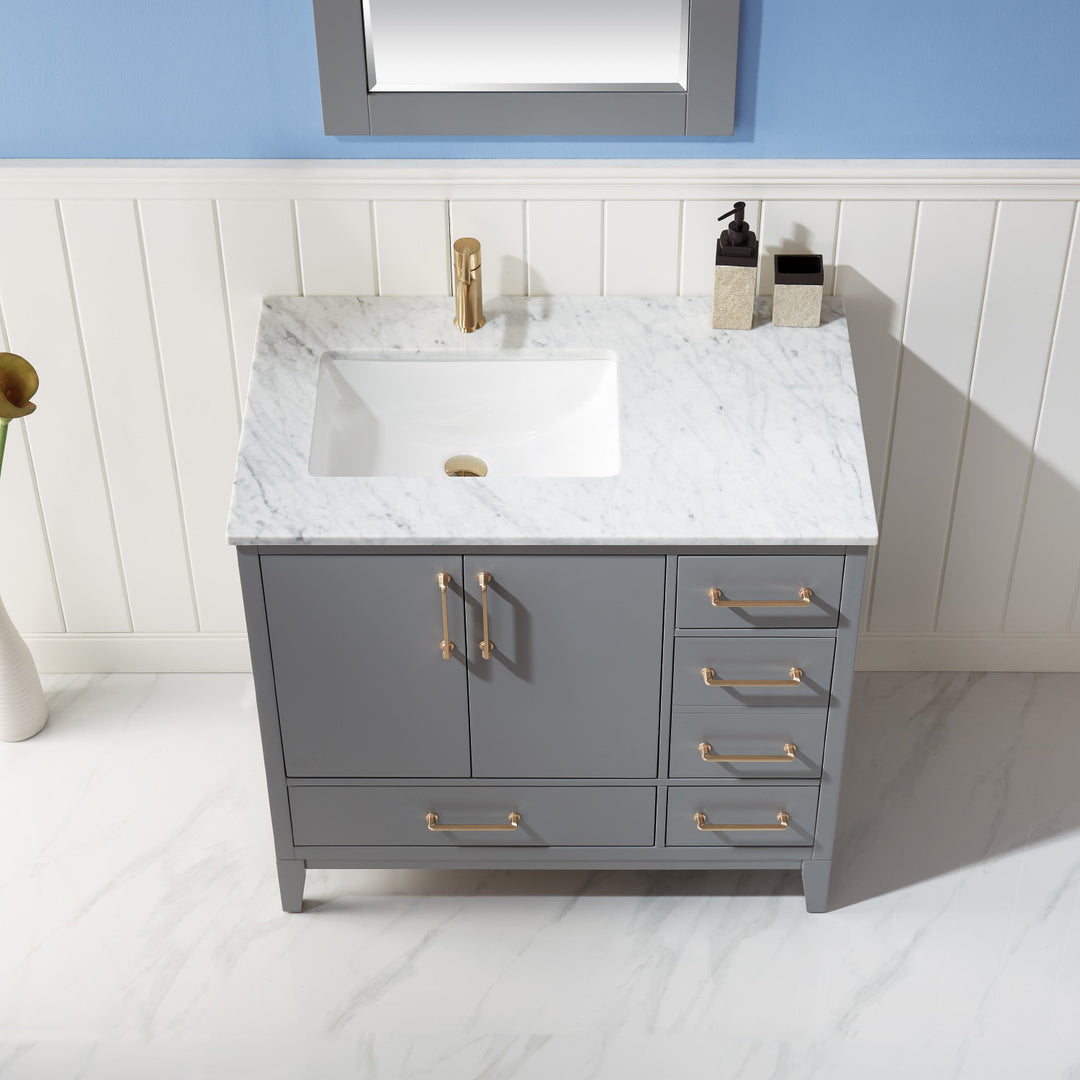 Sutton 36" Single Bathroom Vanity Set