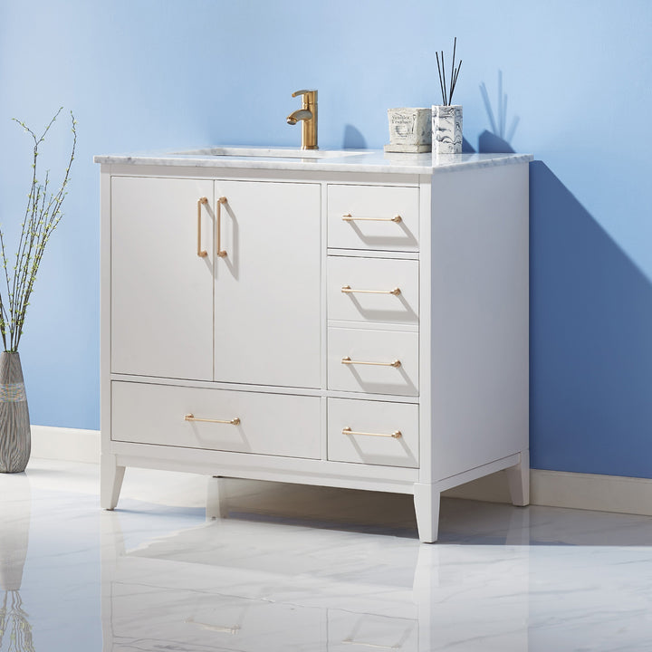 Sutton 36" Single Bathroom Vanity Set