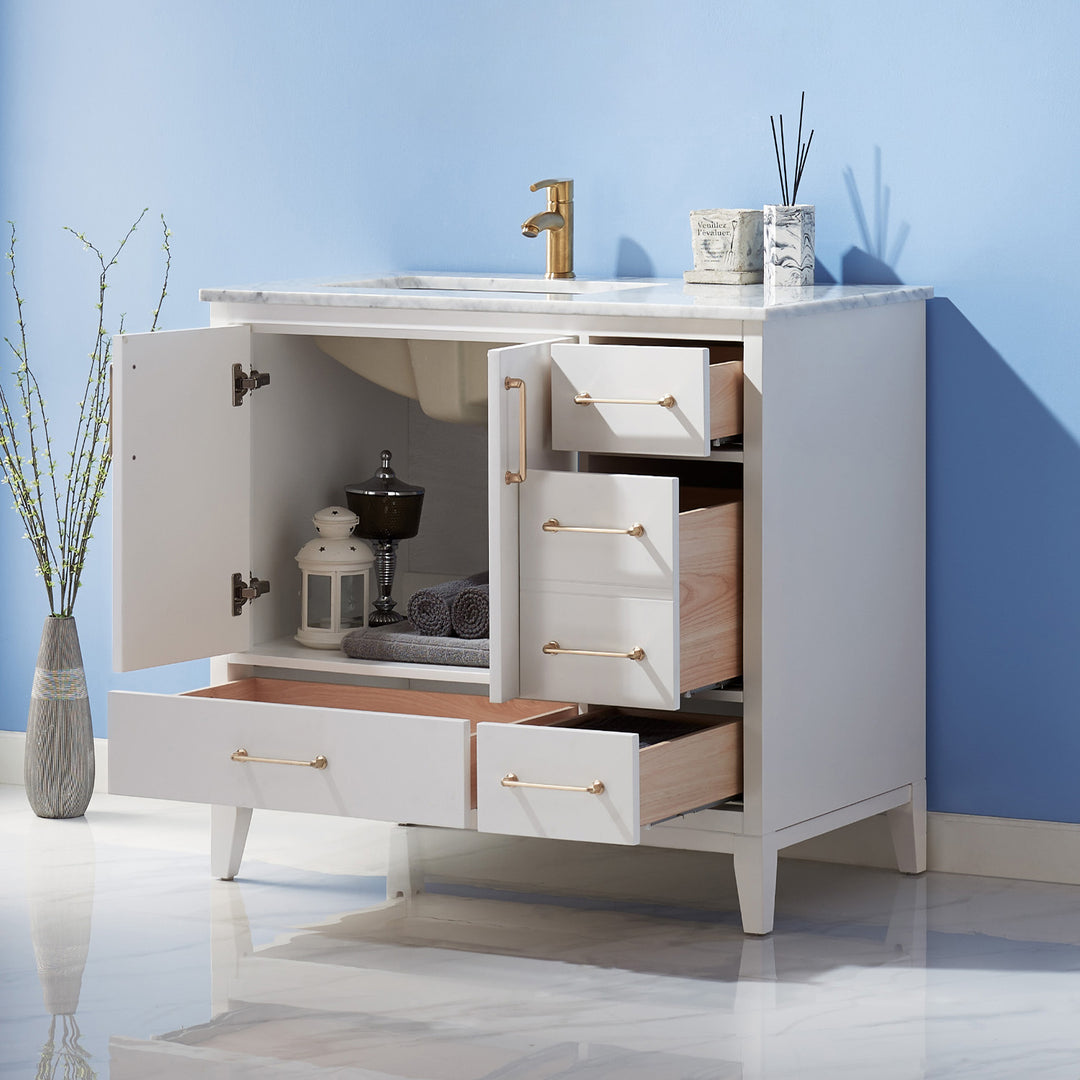 Sutton 36" Single Bathroom Vanity Set