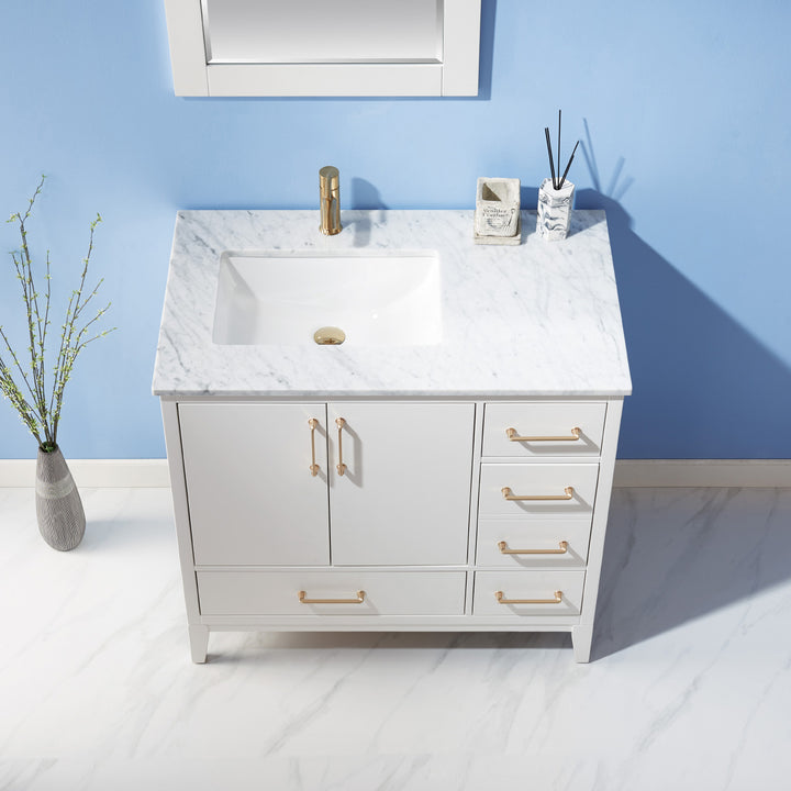 Sutton 36" Single Bathroom Vanity Set