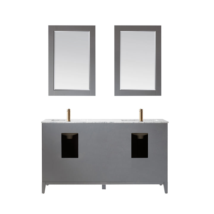 Sutton 72" Double Bathroom Vanity Set