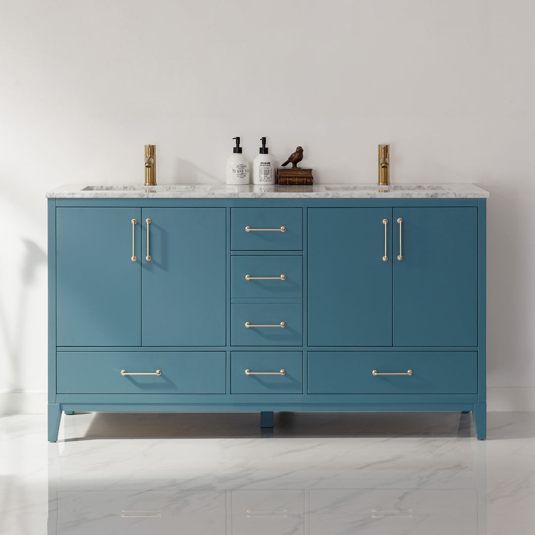 Sutton 72" Double Bathroom Vanity Set