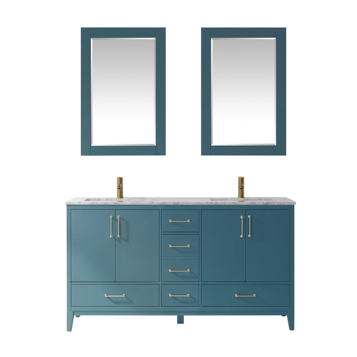 Sutton 72" Double Bathroom Vanity Set