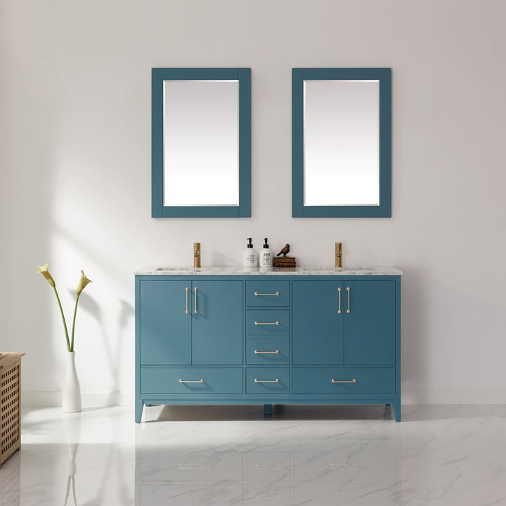 Sutton 72" Double Bathroom Vanity Set