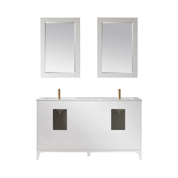 Sutton 72" Double Bathroom Vanity Set