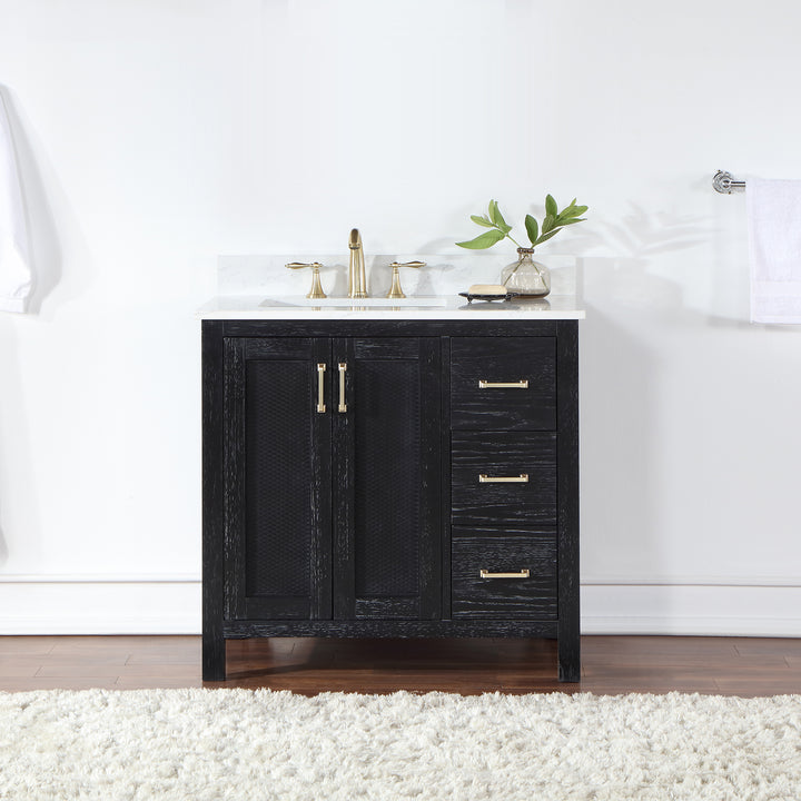 Hadiya 36" Single Bathroom Vanity Set
