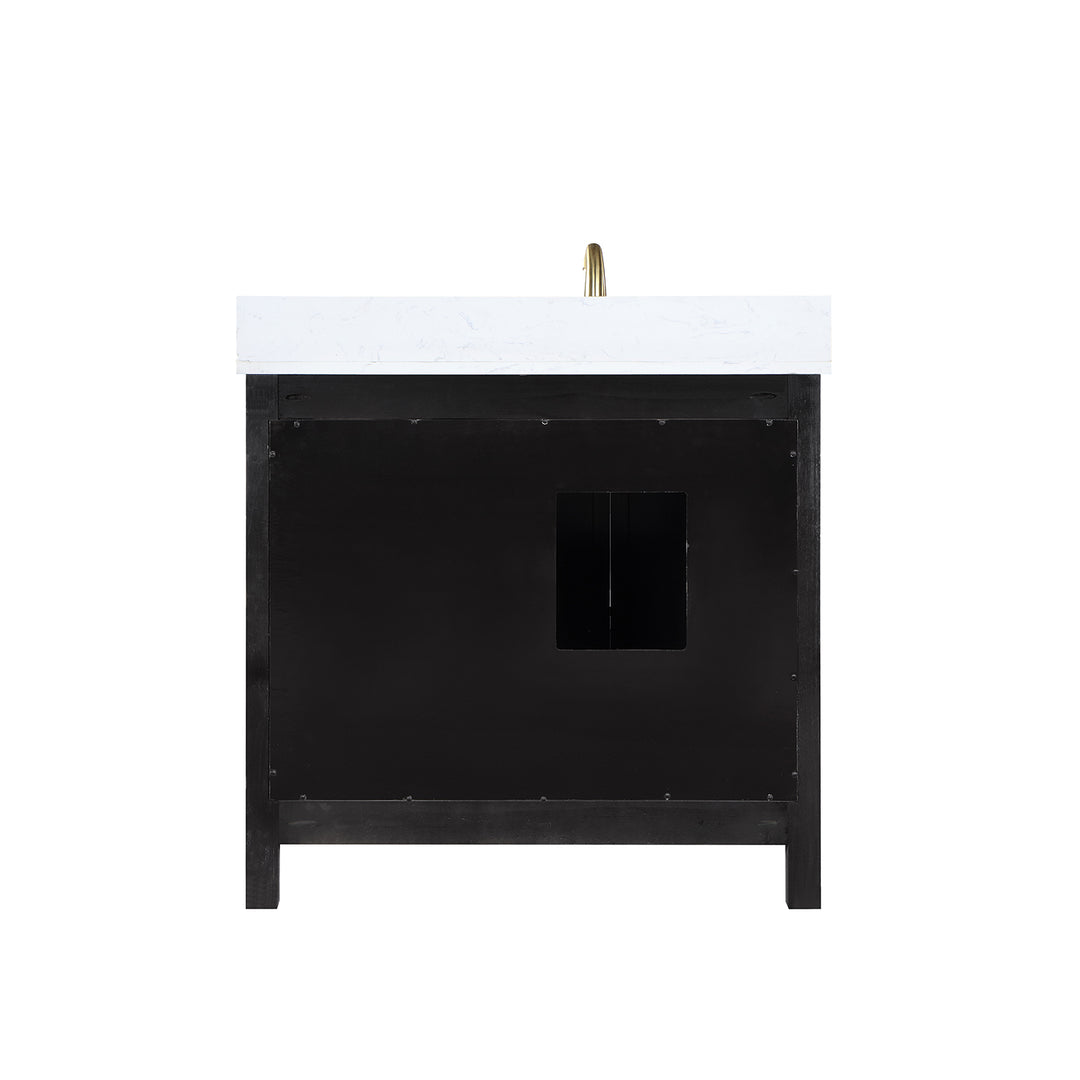 Hadiya 36" Single Bathroom Vanity Set