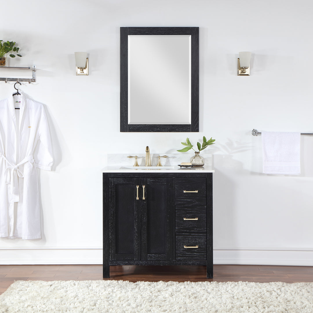 Hadiya 36" Single Bathroom Vanity Set