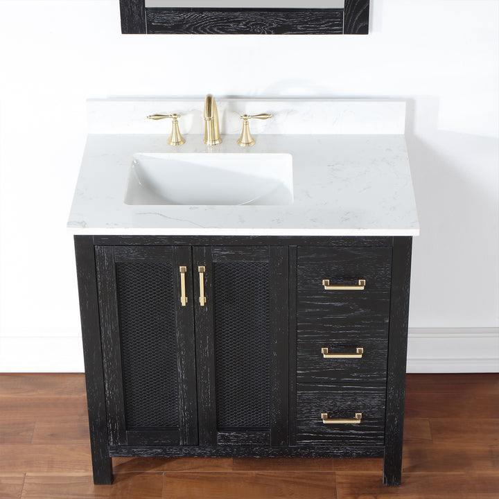 Hadiya 36" Single Bathroom Vanity Set