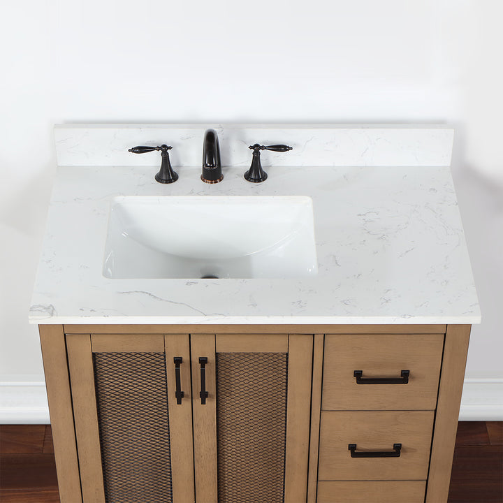 Hadiya 36" Single Bathroom Vanity Set