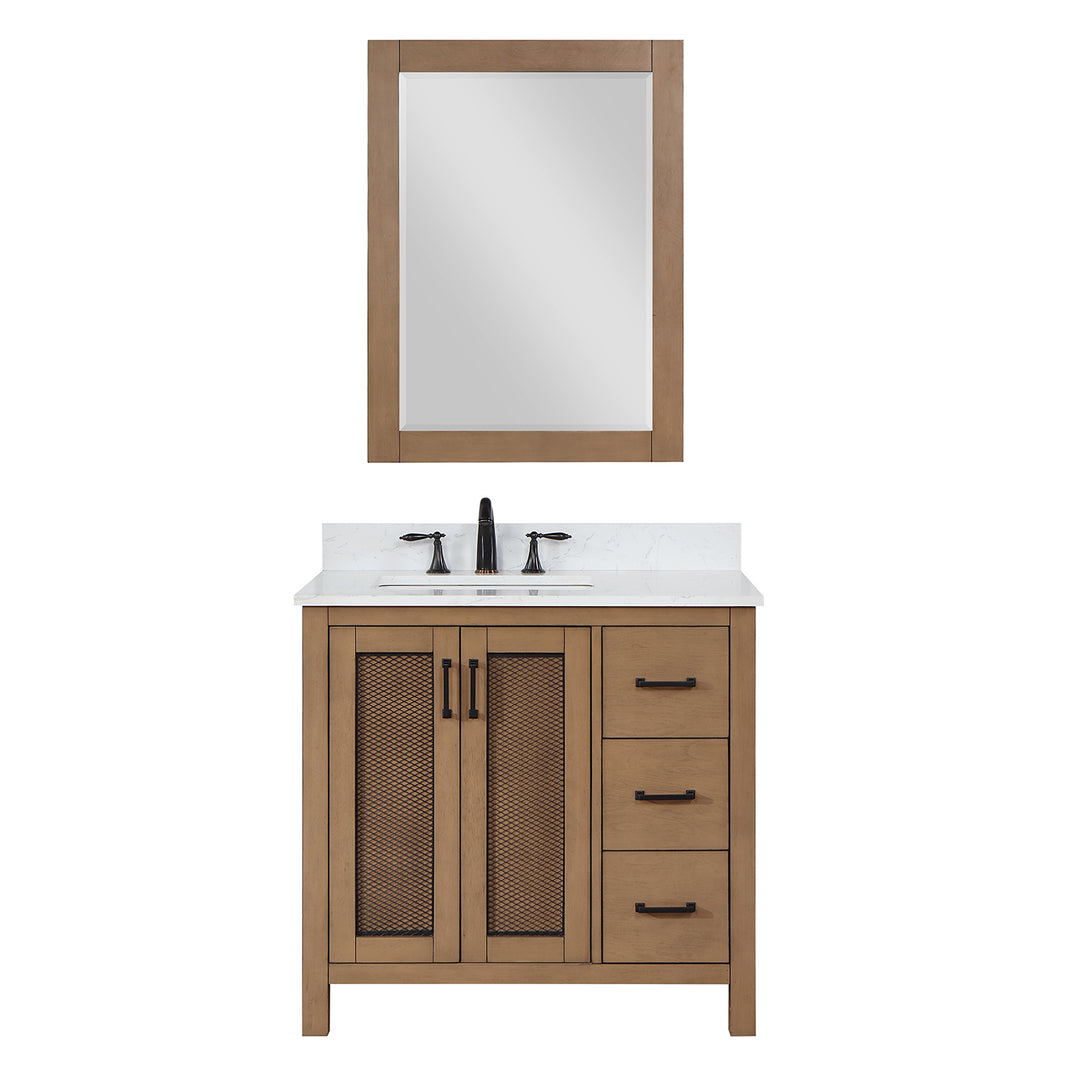 Hadiya 36" Single Bathroom Vanity Set