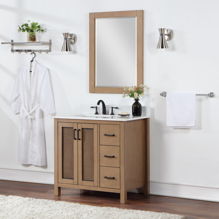 Hadiya 36" Single Bathroom Vanity Set