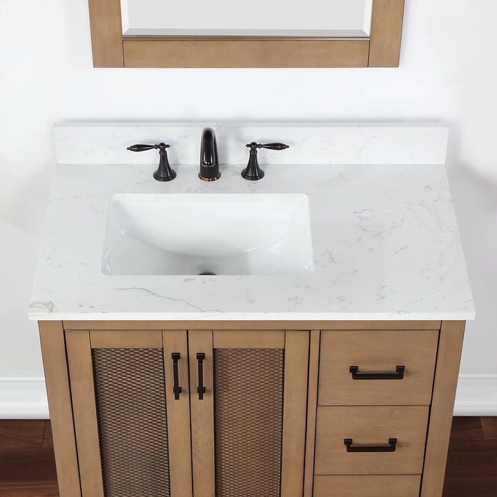 Hadiya 36" Single Bathroom Vanity Set