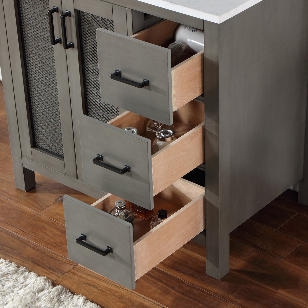 Hadiya 36" Single Bathroom Vanity Set