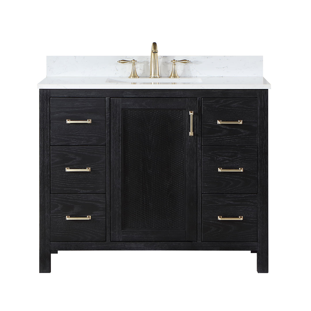 Hadiya 42" Single Bathroom Vanity Set