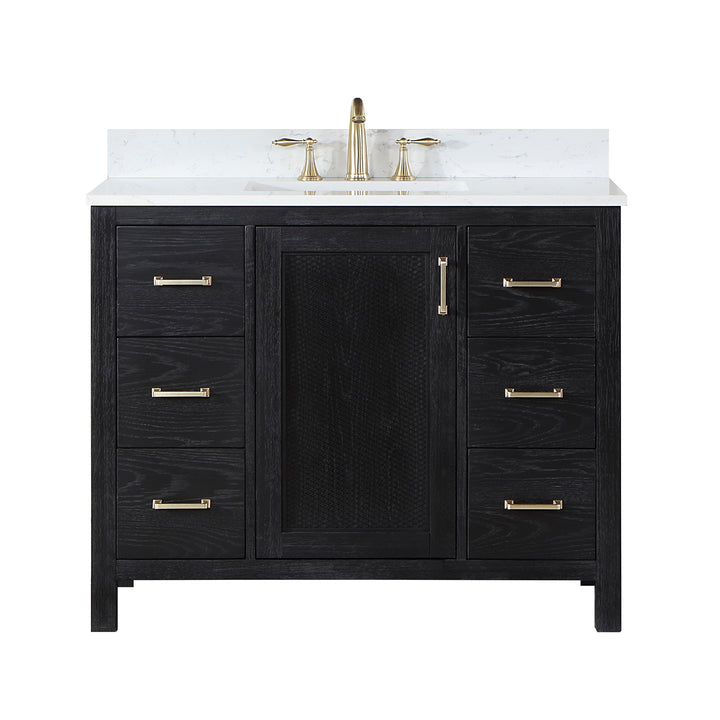 Hadiya 42" Single Bathroom Vanity Set