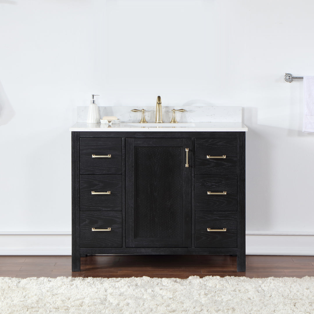 Hadiya 42" Single Bathroom Vanity Set