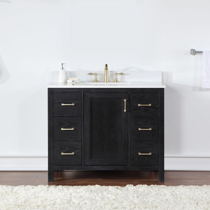 Hadiya 42" Single Bathroom Vanity Set