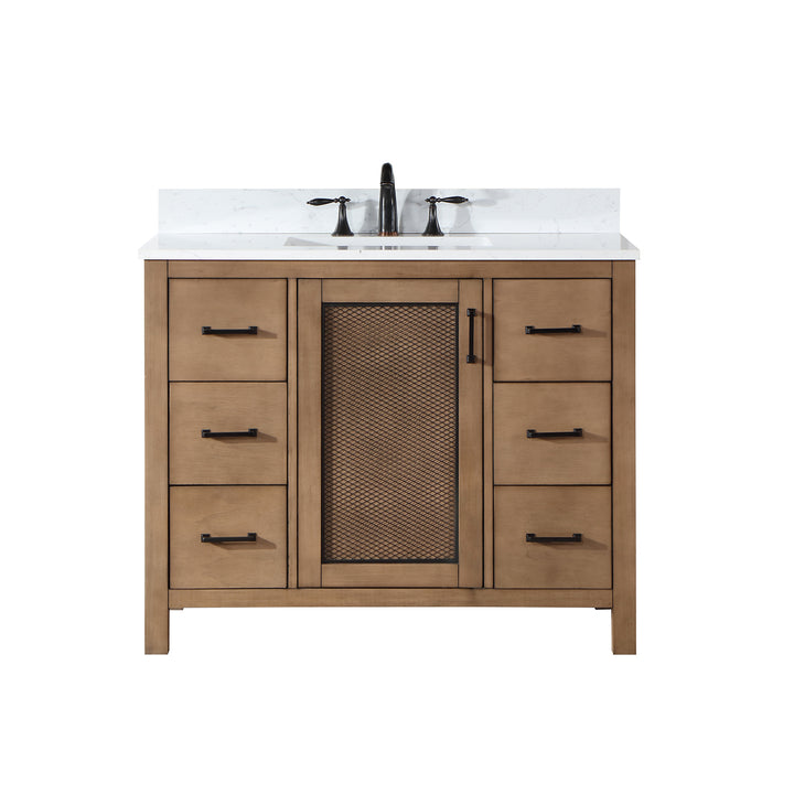 Hadiya 42" Single Bathroom Vanity Set