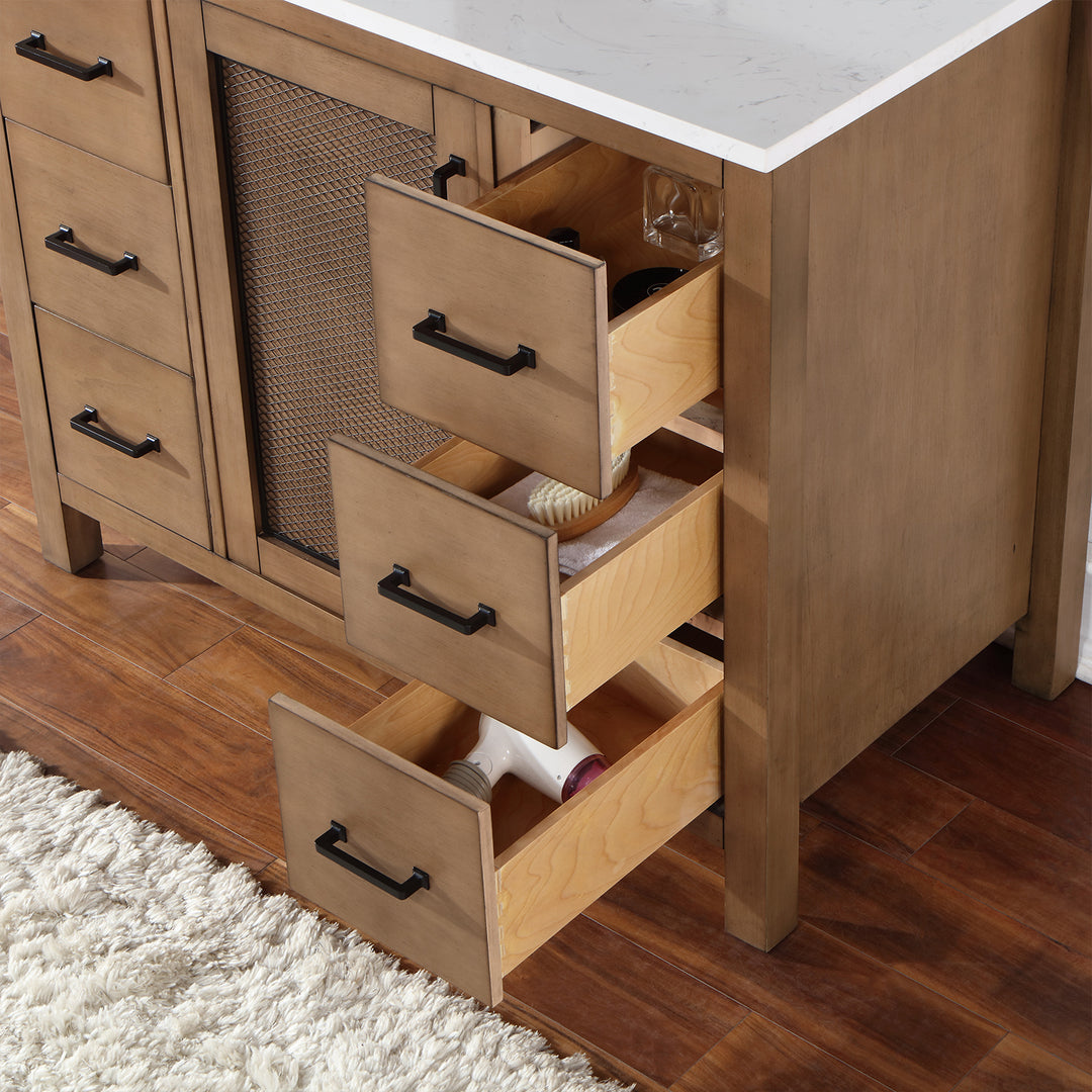 Hadiya 42" Single Bathroom Vanity Set