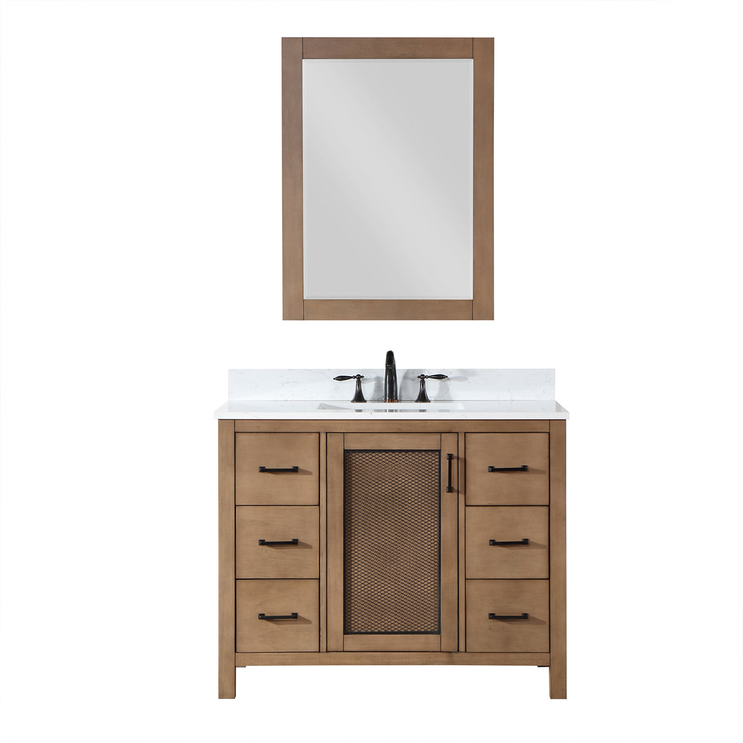 Hadiya 42" Single Bathroom Vanity Set