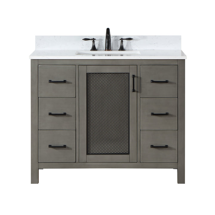 Hadiya 42" Single Bathroom Vanity Set