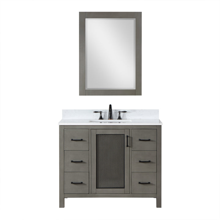 Hadiya 42" Single Bathroom Vanity Set