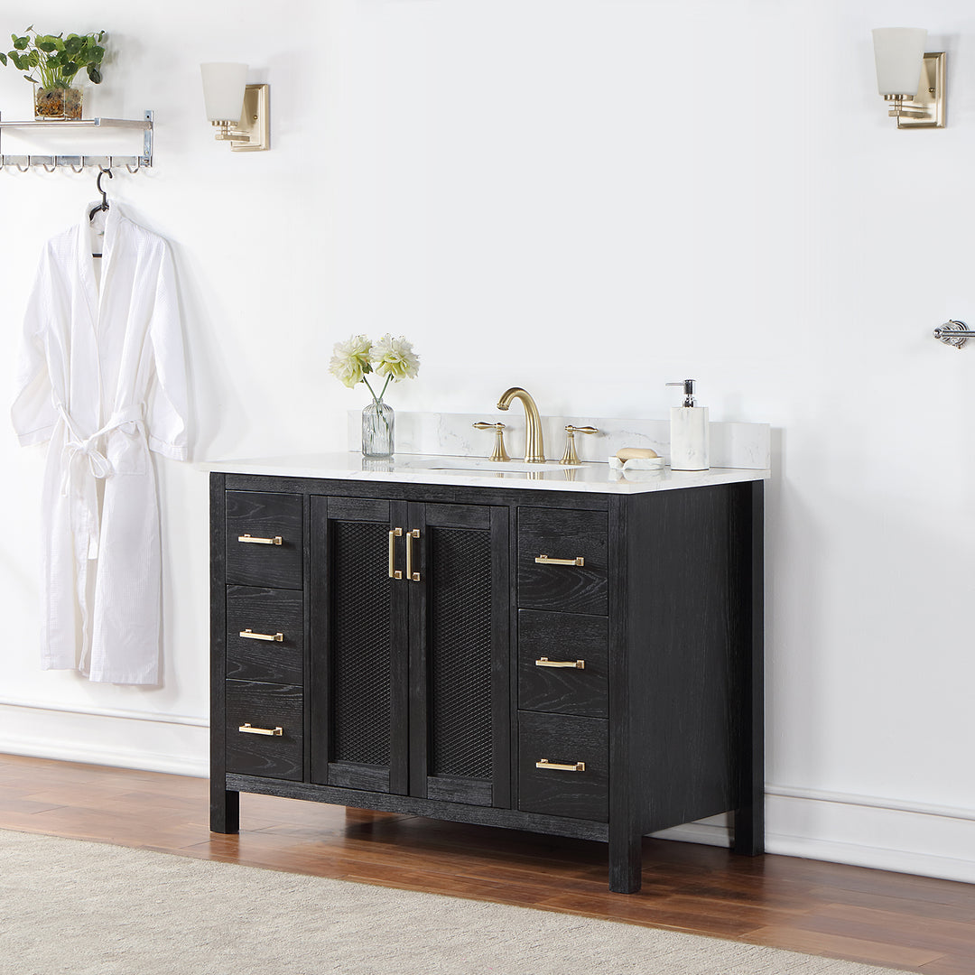 Hadiya 48" Single Bathroom Vanity Set