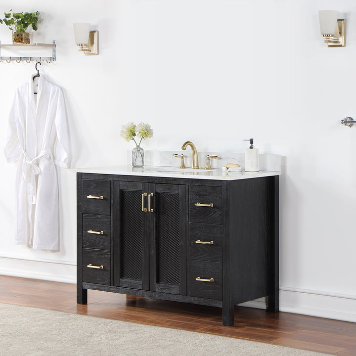 Hadiya 48" Single Bathroom Vanity Set