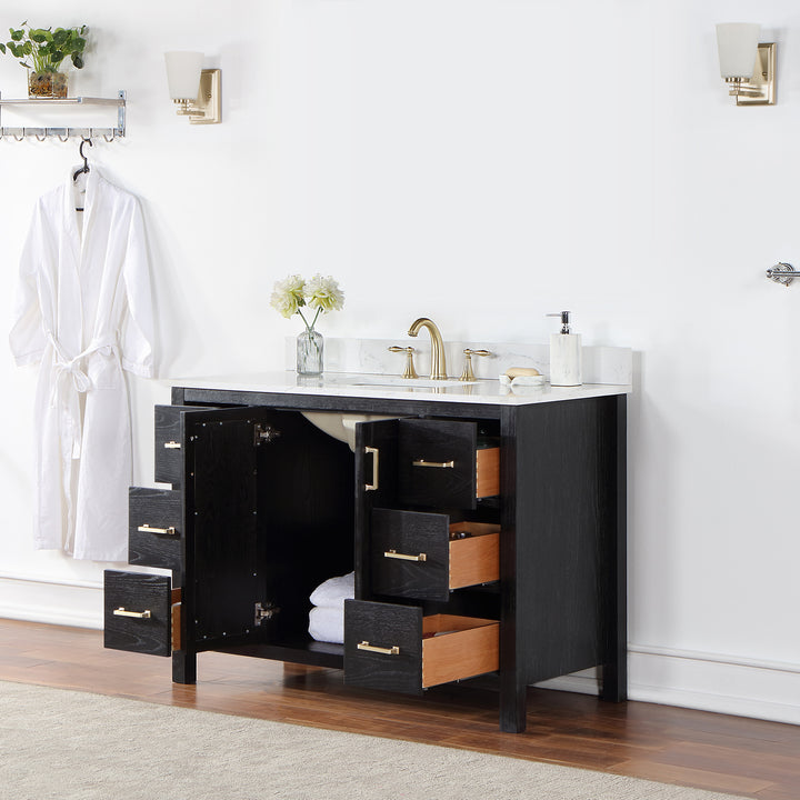 Hadiya 48" Single Bathroom Vanity Set