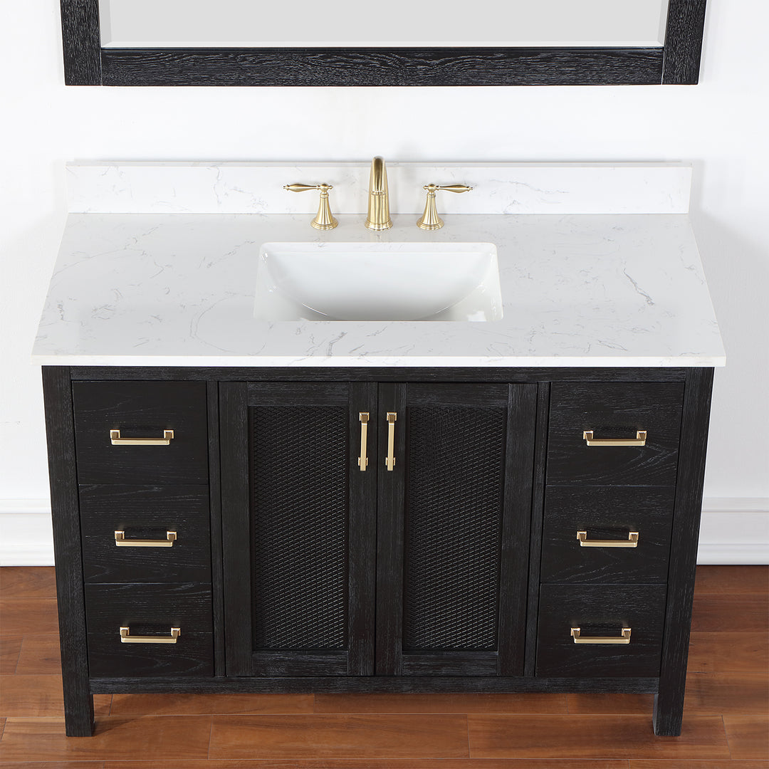 Hadiya 48" Single Bathroom Vanity Set