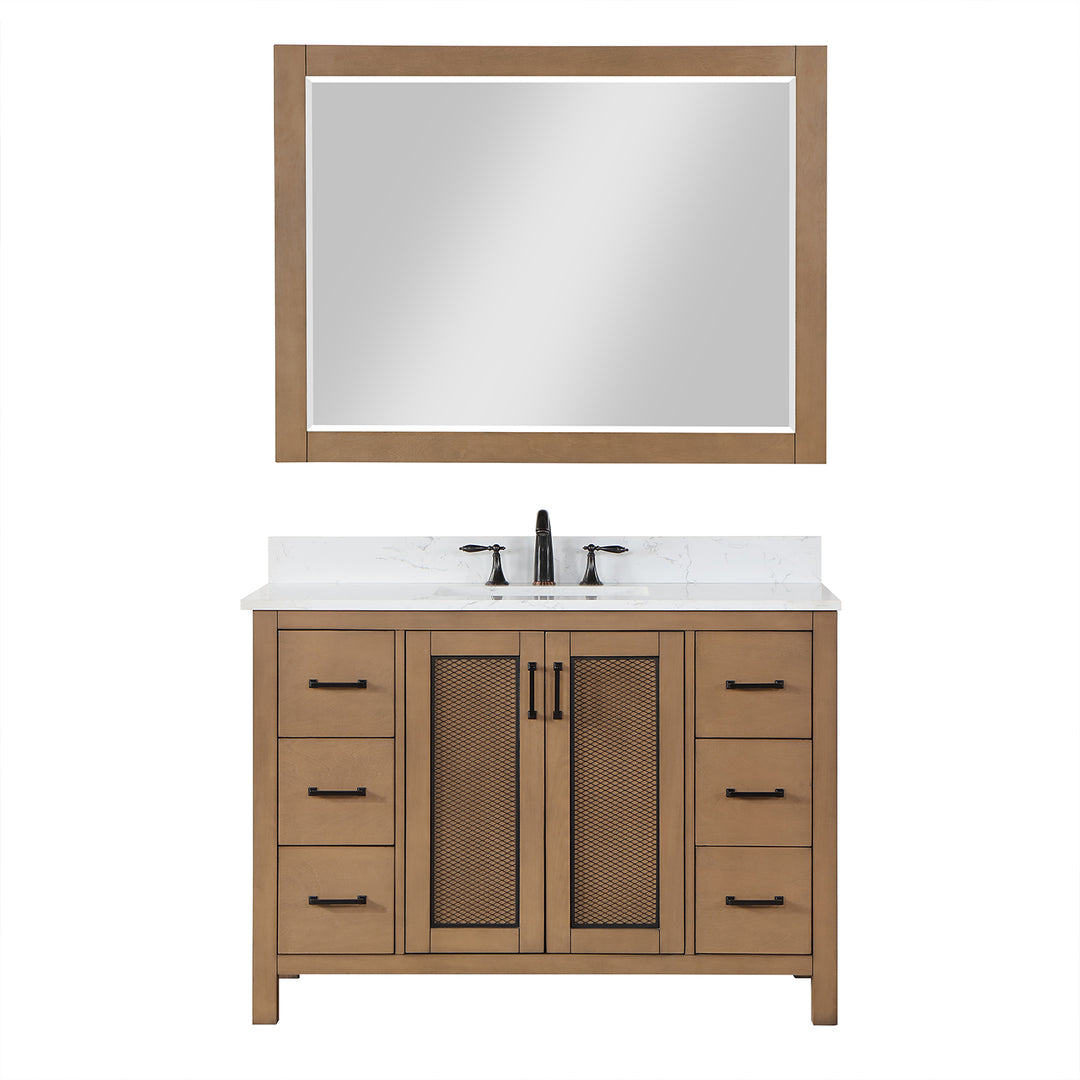 Hadiya 48" Single Bathroom Vanity Set
