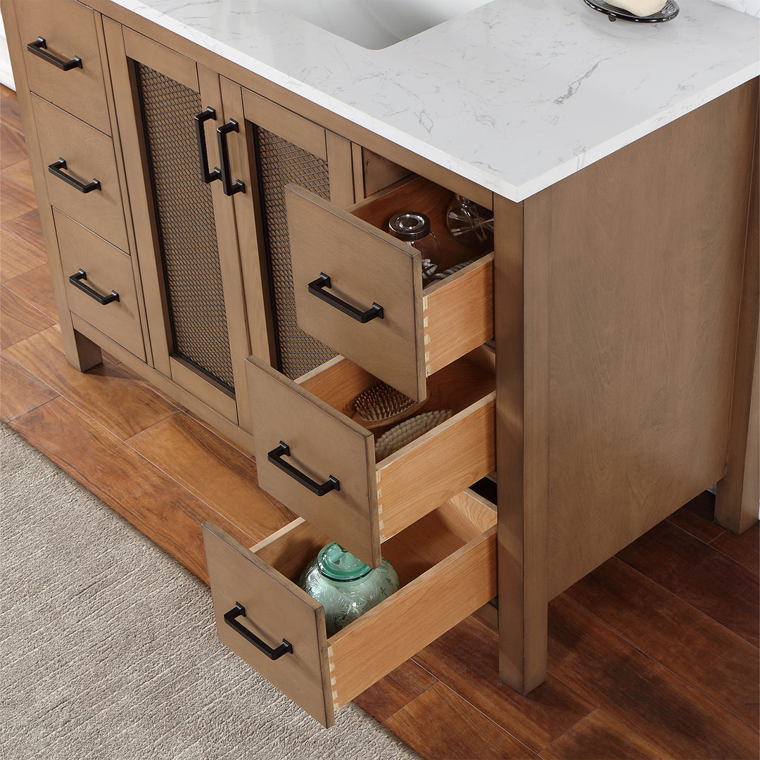 Hadiya 48" Single Bathroom Vanity Set