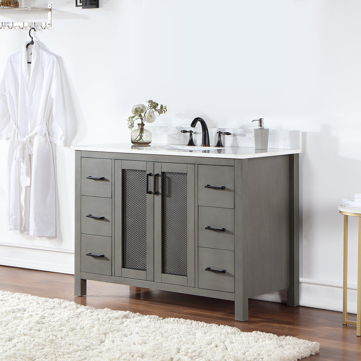 Hadiya 48" Single Bathroom Vanity Set