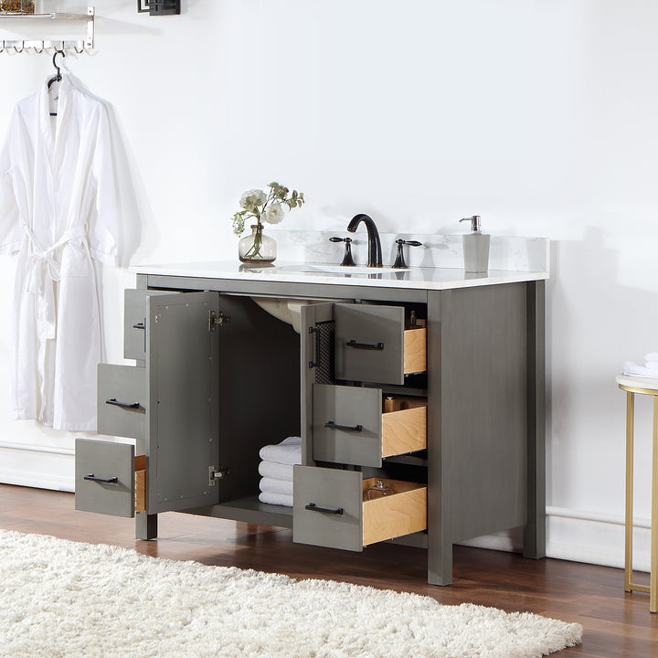 Hadiya 48" Single Bathroom Vanity Set