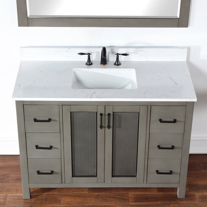 Hadiya 48" Single Bathroom Vanity Set