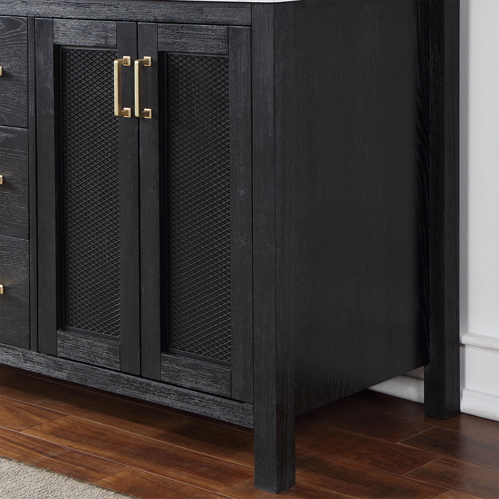 Hadiya 60" Double Bathroom Vanity Set